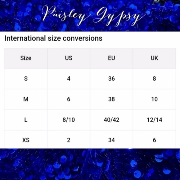 Blue Sequined Pendulum Special Event Maxi Dress - Picture 13 of 16